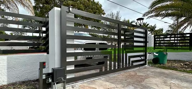 Automatic Driveway Gate Installation Flower Mound