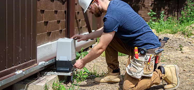 Electric Driveway Gate Installation Flower Mound