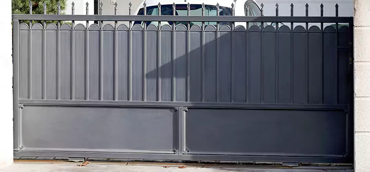 Metal Driveway Gate Installation Flower Mound