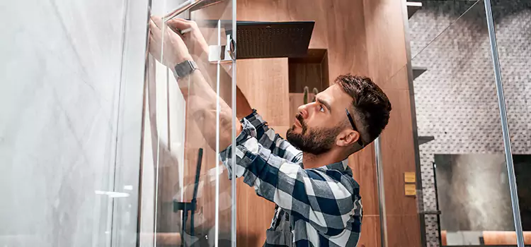 Replace Shower Doors with Frameless Flower Mound