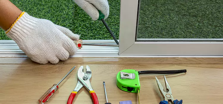 Sliding Door Track Replacement in Flower Mound, TX